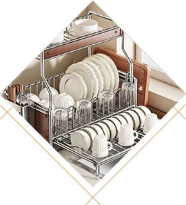 Unit Penyimpanan Dapur Logam